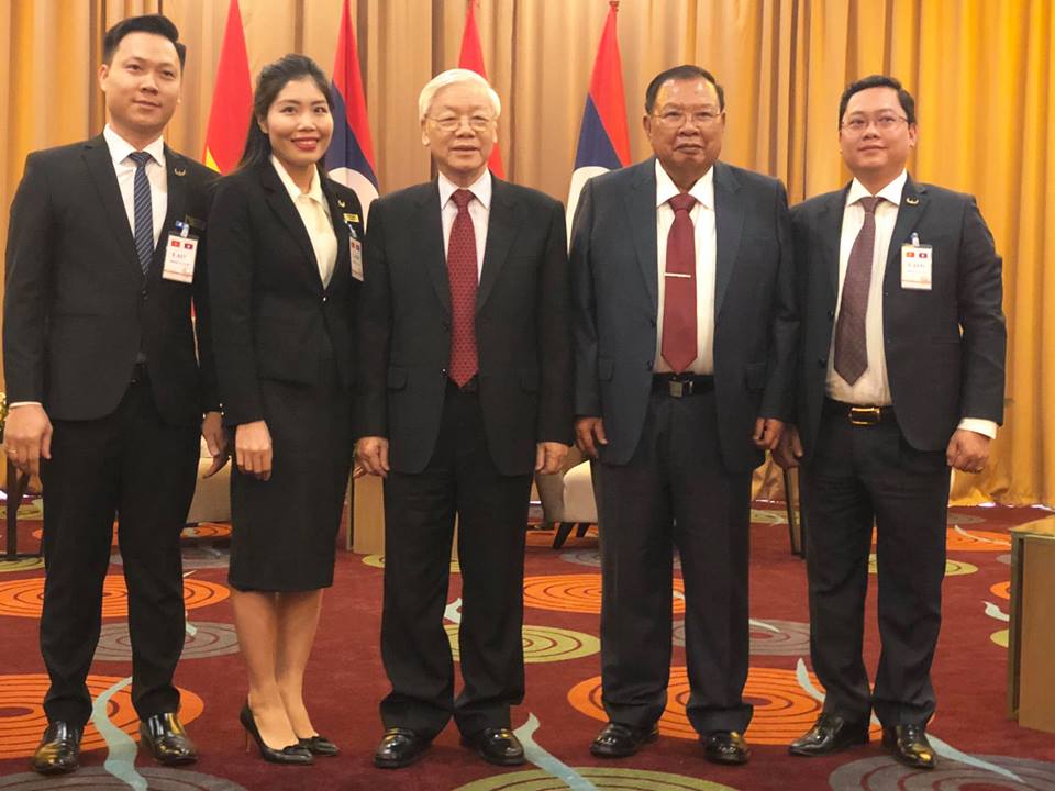 Mường Thanh Luxury Vientanie vinh dự đón Tổng Bí thư – Chủ tịch nước Nguyễn Phú Trọng